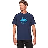 Marmot Men's Logo T-Shirts - Printed Graphic on Cotton Tee
