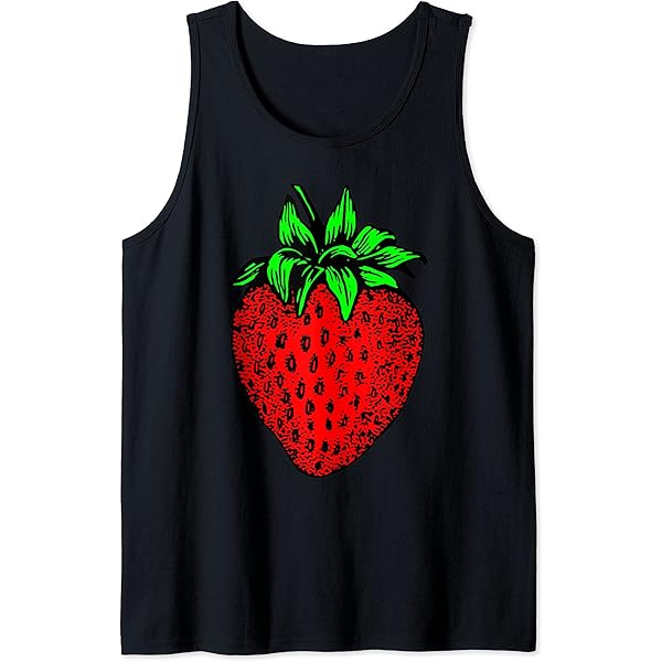 トップス strawberry Amazon.com: Strawberry Tank Top : Clothing, Shoes & Jewelry