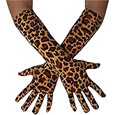 Sheface Men's and Women's 15'' Long Spandex Banquet Party Wedding Gloves - Stretchy Costumes