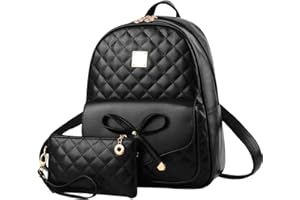 I IHAYNER Mini Backpack for Girls Gift, Backpack Purse for Teen Girls Mini Backpack, Travel Bag Bookbag Purse for Women, 2PCS