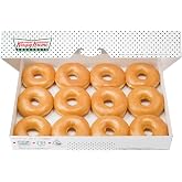 Tropical Importers Krispy Kreme Original Glazed Doughnuts Donuts (One Dozen)