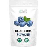 Blueberry Powder - Pure All Natural Whole Blueberry Powder for Baking, Flavoring, Smoothies, Beverage, 8 oz