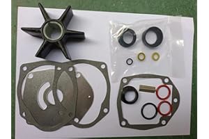 Fit for Mercury Quicksilver 47-8M0100526 8M0100527 Water Pump Impeller Repair Kit