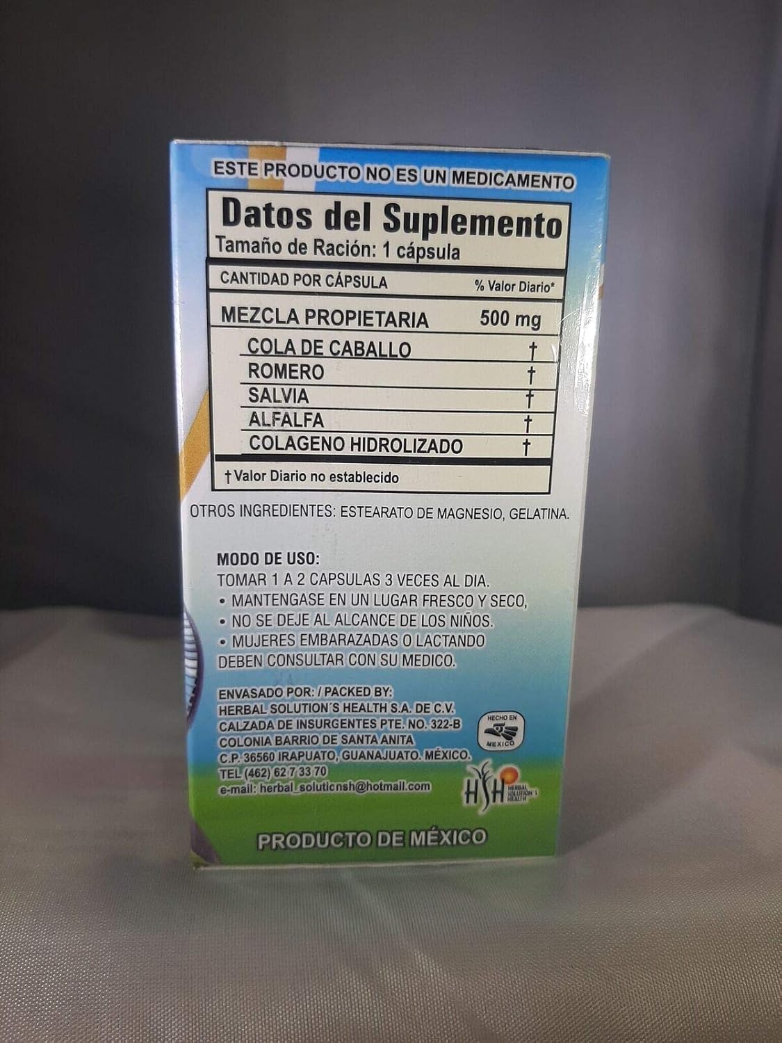 Amazon Com Ncpu Capsules 60 Capsules 500 Mg Each Health Personal Care