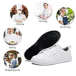 LMQLZHYC Non Slip Work Shoes Women Food Service