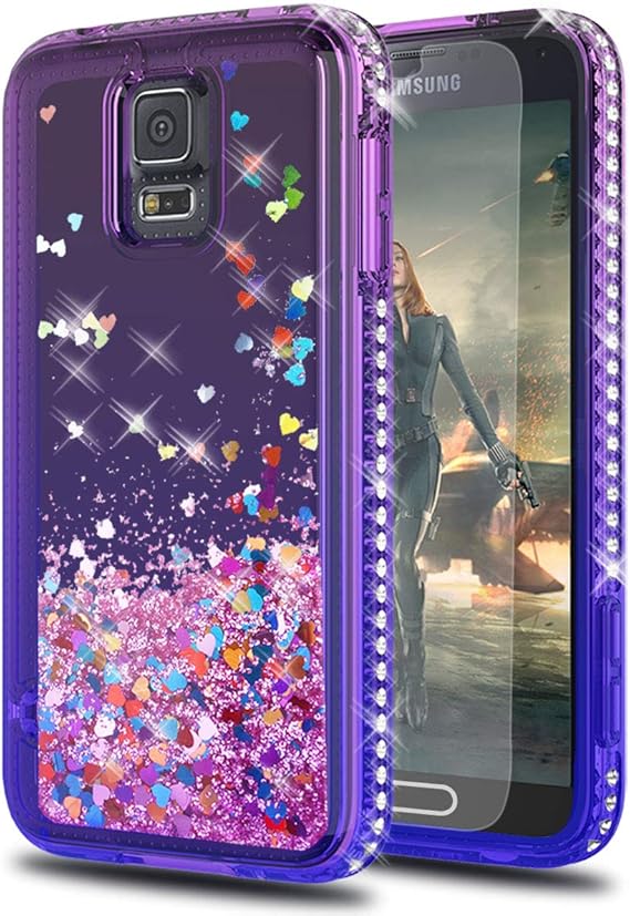 KaiMai S5 Case, Galaxy S5 Cases with HD Screen Protector