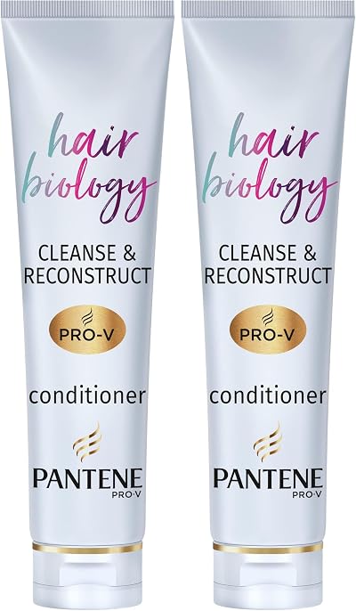 Pantene Hair Biology Cleanse and Reconstruct 160ml Clarifying Conditioner Pack