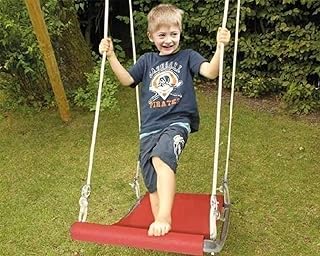 Mehrkindschaukel STARTER rot oder blau für 1-2 Kinder, 105 x 50 cm (rot)