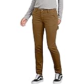Dickies Womens Slim Straight Stretch Duck Carpenter Pant