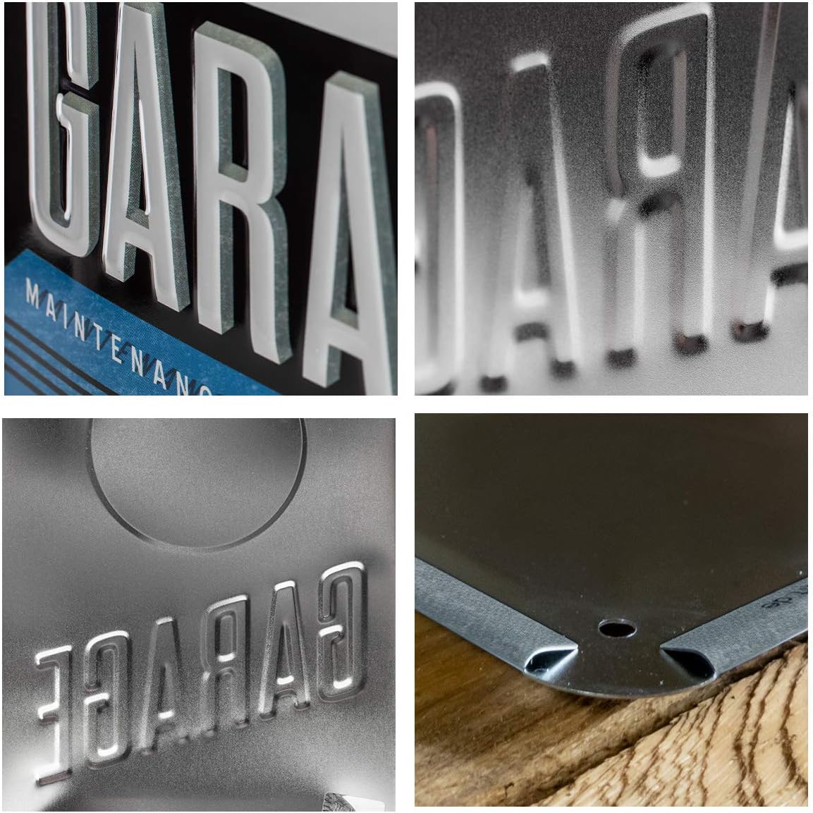 Nostalgic-Art Retro Tin Sign, BMW, Garage, Gift idea for car accessoires fans Metal Plaque - Image 4