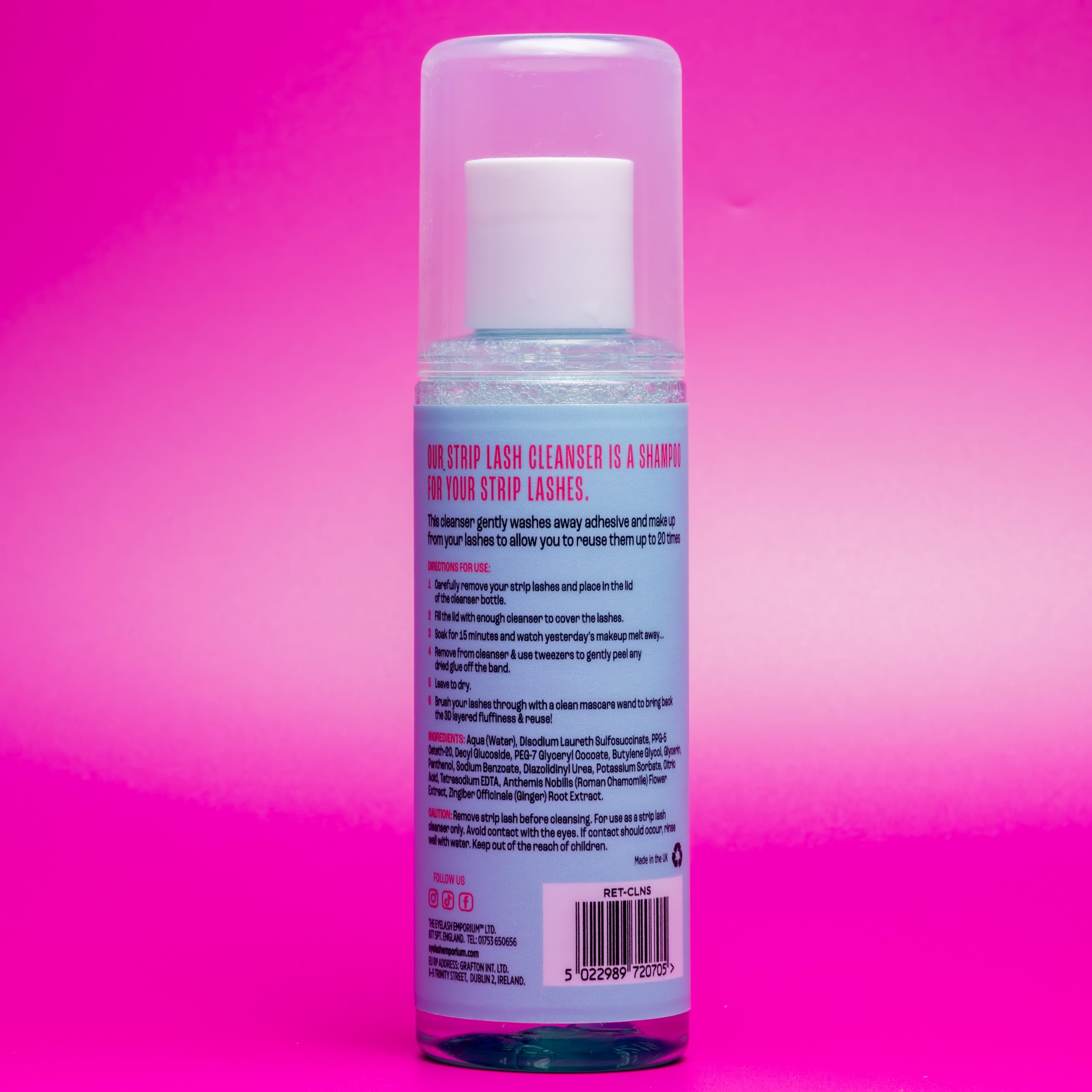 Eyelash Emporium False Lash Cleanser 50ml