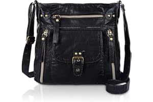 Angel Barcelo Crossover Purse and Handbags Crossbody Bags for Women,Ultra Soft Leather Neatpack Bag Shoulder Purses for Girl