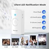 TECKNET Wireless Doorbell Waterproof Cordless Kit 400 M Range 60 Chimes view 3