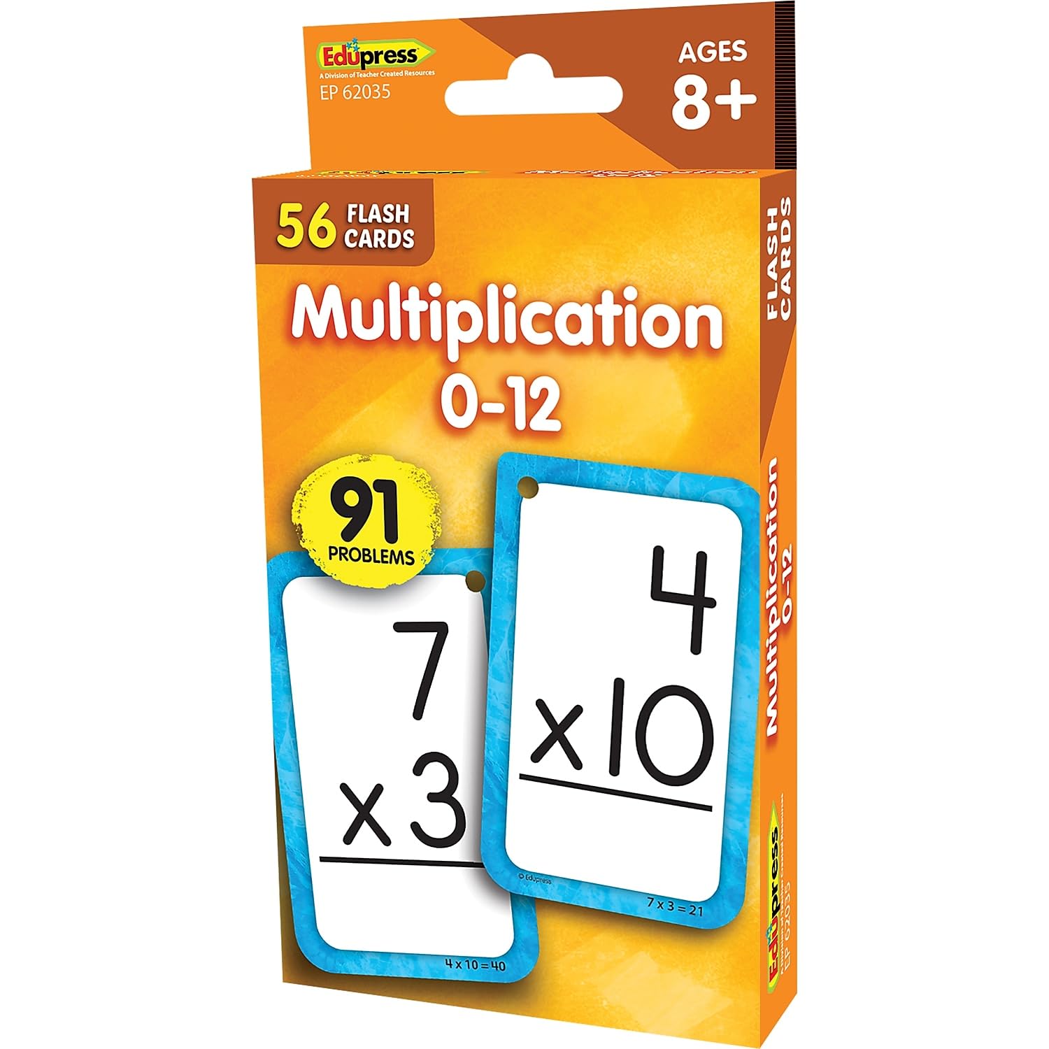 Photo 1 of Teacher Created Resources Multiplication 0–12 Flash Cards (EP62035)