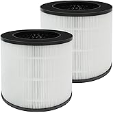 BesReyDa 2 Pack 14 Replacement Filter Compatible with MA Series 14/14B/14W Air PuriFier, 3-in-1 Filtration Contains Pre-Filter, True H13 HEPA and Activated Carbon (2 Pack)