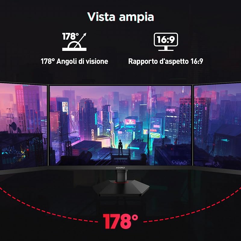 Monitor Gaming 27 Pollici HDR400 IPS QHD 320Hz Schermo PC G2721E