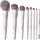 Morphe Best of Blends 8 Piece Makeup Brush Set - Face and Eye Makeup Brushes for Foundation, Concealer, Powder, Blush, Eyeshadow &amp; Brows - Professional Brush Kit (8 ct)