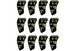 FieldSage Umpire Indicator - Baseball Clicker Counter - Softball Pitch Count Clicker with 4 Dials - Ball and Strike Umpire Clicker - Balls, Strikes, Outs, and Innings Tracker for Ump