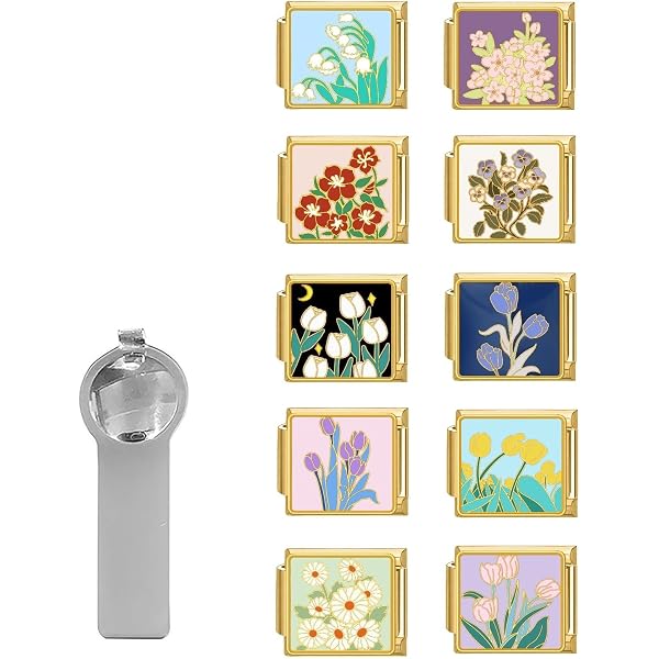 thumbnail interactive-video image 1 of Papasgix Italian Charm Bracelet Charms Gold Pack Nigeria | Ubuy 1 of 10