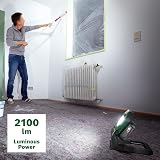 Bosch Cordless LED Worklight 18V 2100 Lumen 3 Brightness Settings Foldable Head view 7