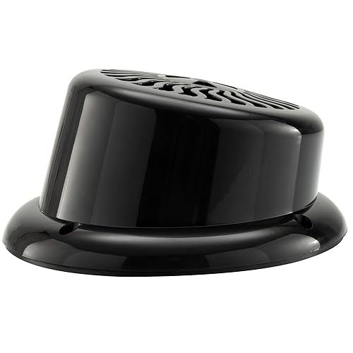 RecPro 5.25" RV Exterior Speaker - Weatherproof Flush Mount Marine Speaker, 35W, Black