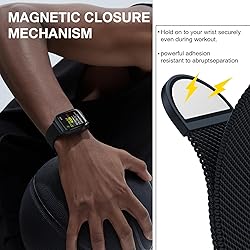 Stainless Steel Milanese Loop Compatible with Apple