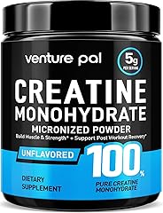 Venture Pal 100% Pure Micronized Creatine Monohydrate Powder, Unflavored Creatine for Women & Men, Vegan, Keto, Gluten Free, 