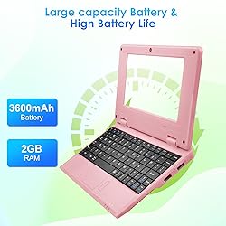 ZHAOHUIXIN 7" Portable Small Laptop, Android 12.0