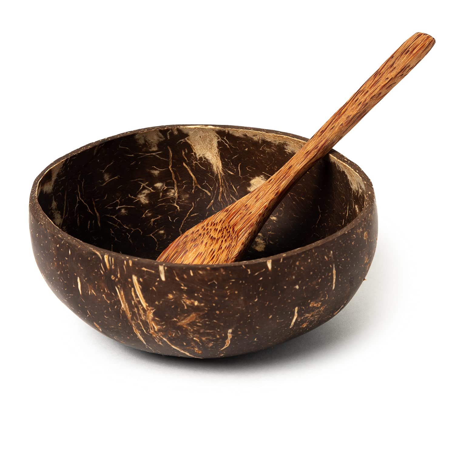 Organic Coconut Bowls Spoon Set | by New Living | Eco Friendly Product | Handmade | Biodegradable & Plastic Free