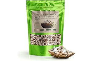 GENERIC Yerbero - 100% All Natural Moringa Oleifera Seeds (Drumstick Tree) 1000+ Count (10oz) | Edible Moringa Oleifera Seeds | Semillas De Moringa Comestible