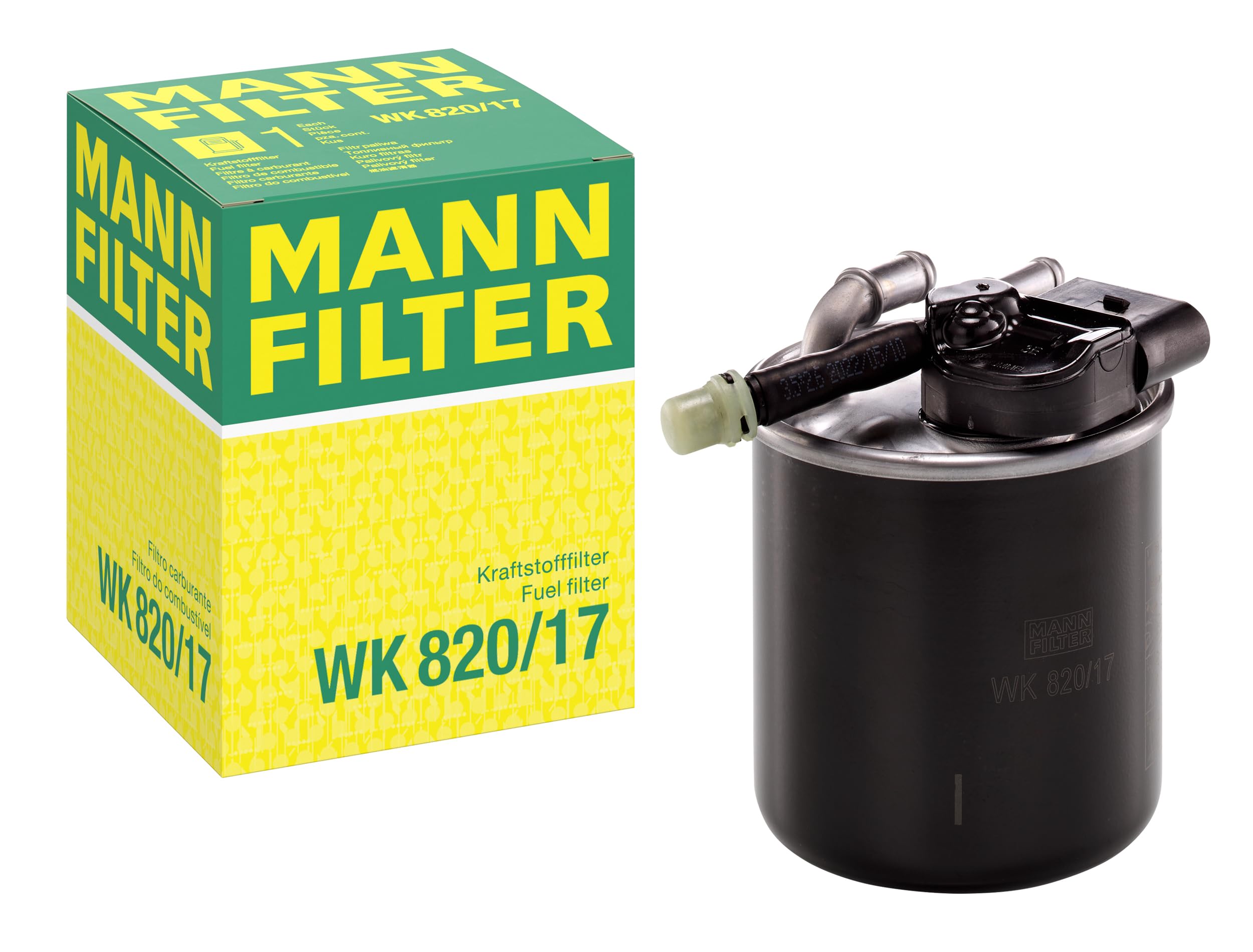 MANN-FILTER WK 820/17 Fuel Filter - for Cars + Transporters