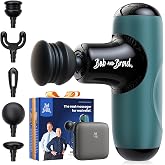 BOB AND BRAD Q2 Mini Massage Gun, Pocket-Sized, Small, Travel Essential | FSA Portable Handheld Massager for Muscle Recovery, Quiet Percussion Deep Tissue Massager Gun, Ideal Gift, HSA Eligible