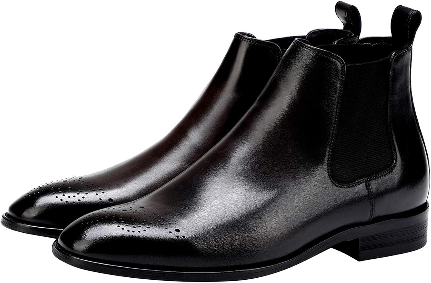 mens black dress chelsea boots