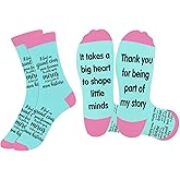 Liomxase Gifts for Teachers - French Teacher Christmas Gift,French Teacher Appreciation Gifts,Teachers Retirement Graduation End of Year Valentines Stocking Stuffers Birthday Summer Present Socks