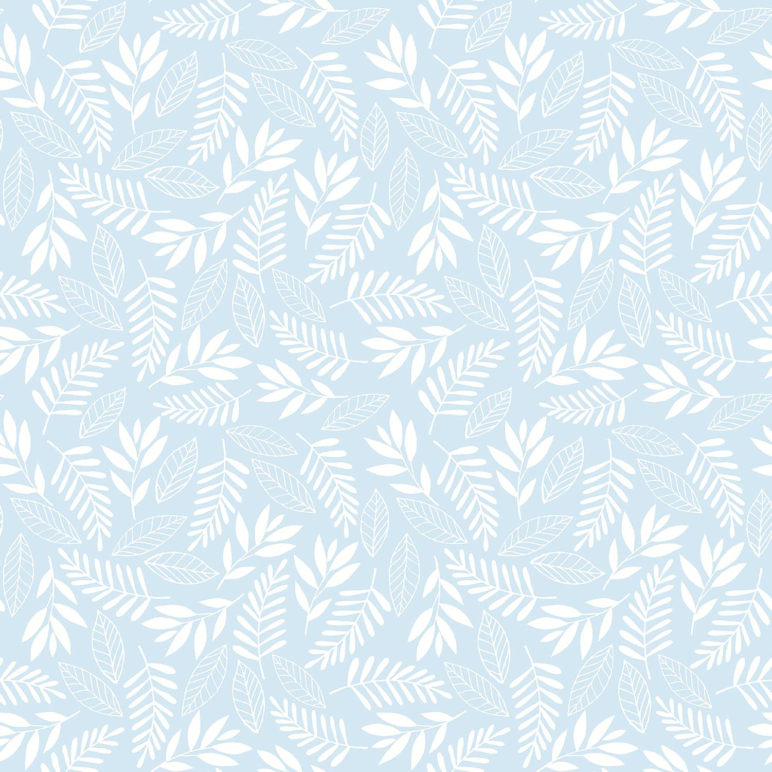 Galerie G78381 Tiny Tots 2 Koala Leaf Wallpaper, Blue/Glitter, 10m x 53cm
