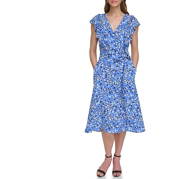 French Connection Women's Jersey Wrap Dress at Amazon Women's Clothing store French Connection Women's Jersey Wrap Dress at Amazon Women's Clothing store