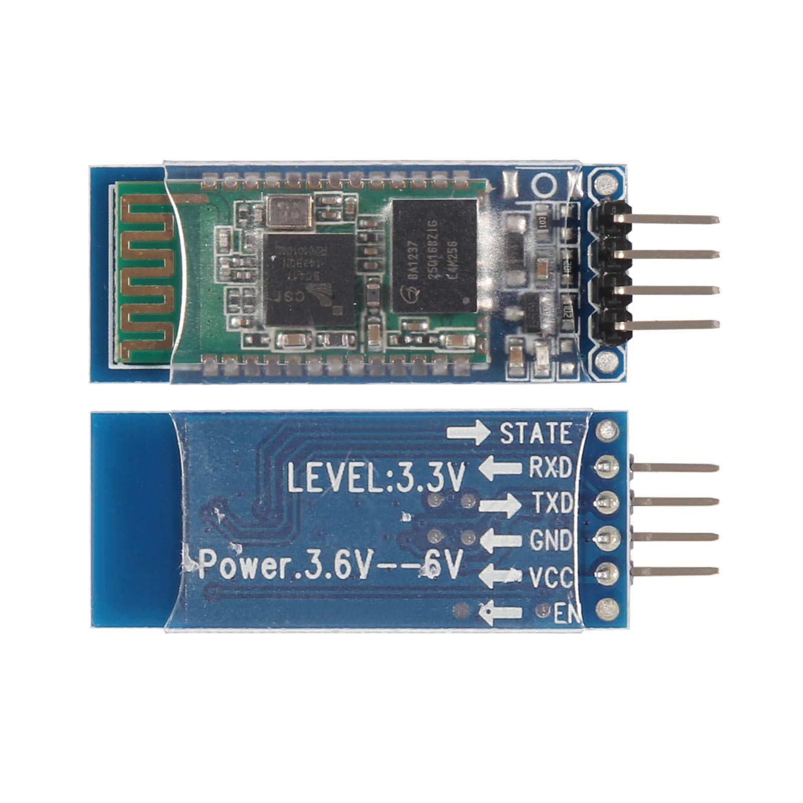 Transceiver Arduino Module Wireless Transceiver Module 4-Pack HC-06 Bluetooth Serial Modules For ...