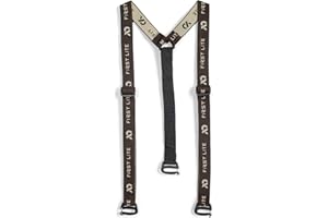 First Lite Suspenders - Adjustable Stretch Nylon Pant Suspenders
