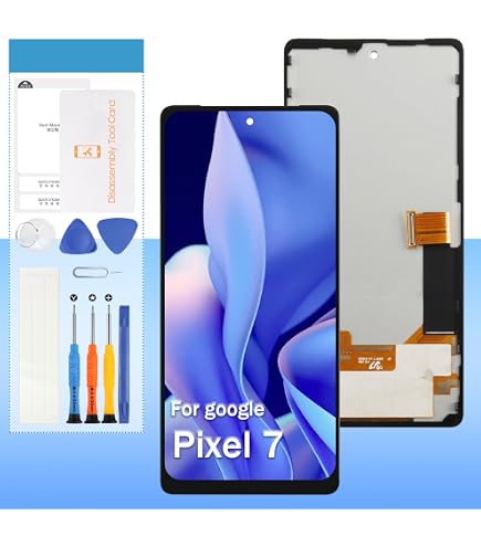 6.3''TFT Qualà Per Google Pixel 7 Display LCD Touch Screen Digale Con Cornice Per Google Pixel7 GVU6C, GQML3, GO3Z5 Schermo  509