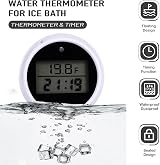 Fransande Digital Ice Bath Thermometer Timer, Waterproof -20°C to 70°C view 4