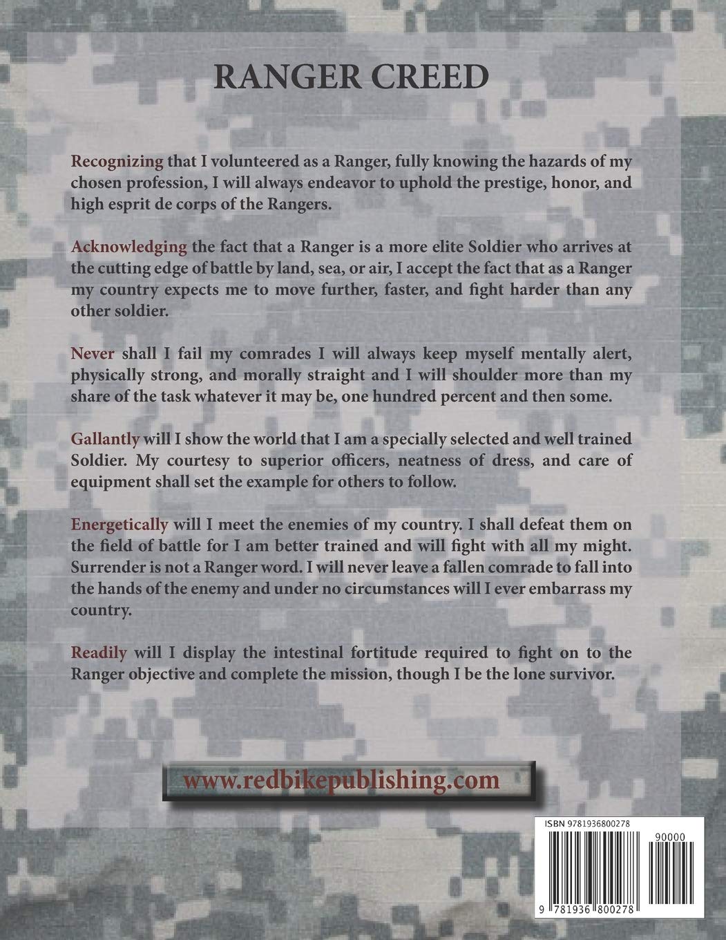 Ranger Handbook TC3-21.76 (Army Doctrine)