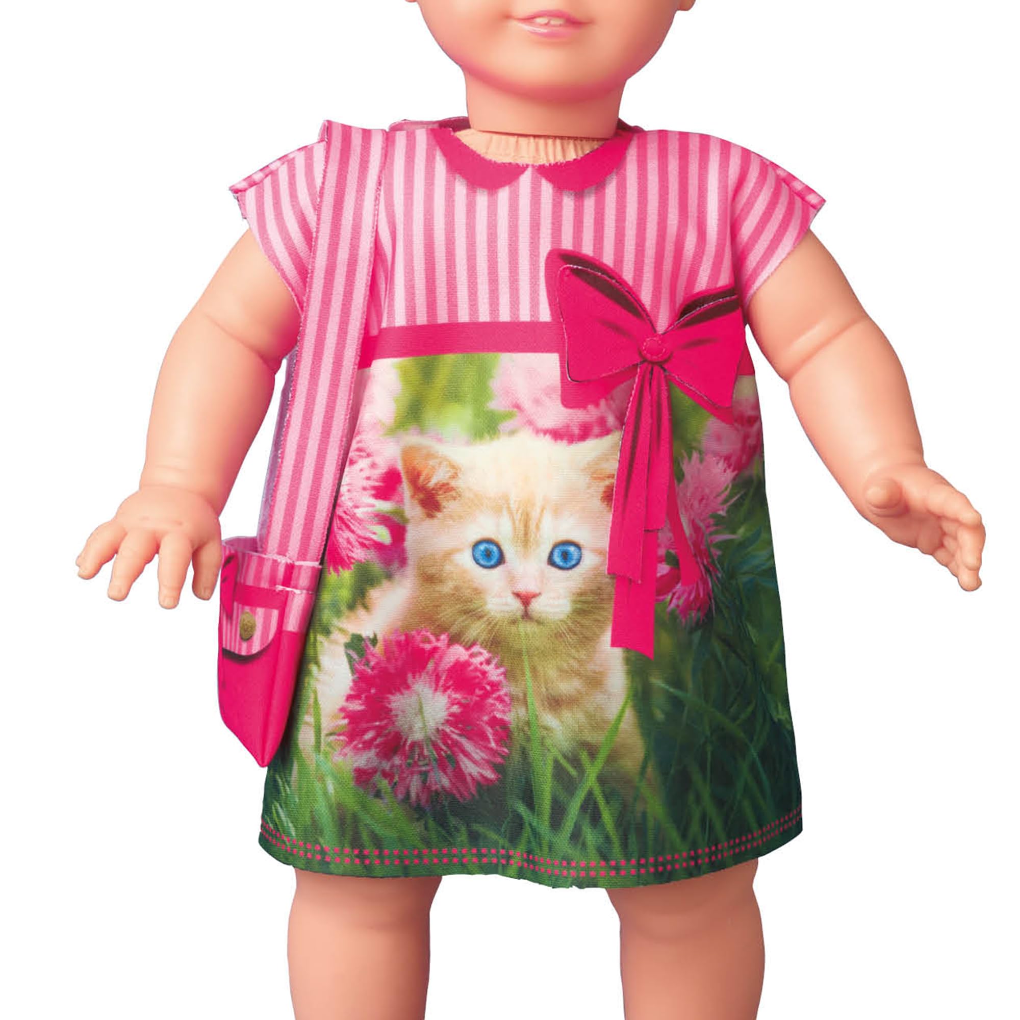 Vervaco Couture Outfit Making Set: Cecily Kitten, Polyester NA