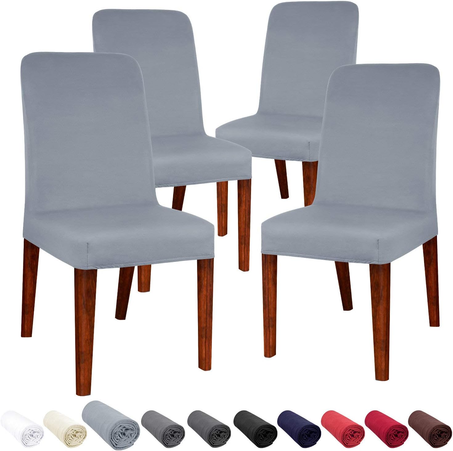 JHLD Elasticizzato Coprisedie Con Schienale, Stile Country Morbido - Foto 4