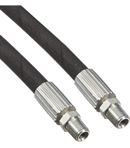 Gator 1/4" X 18" 2-Wire Hydraulic Hose Assembly – 6000 PSI, Female JIC Swivels 3/8" OD