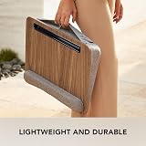 HUANUO Laptop Trays Portable Lap Desk with Pillow Cushion 15.6 inch view 5