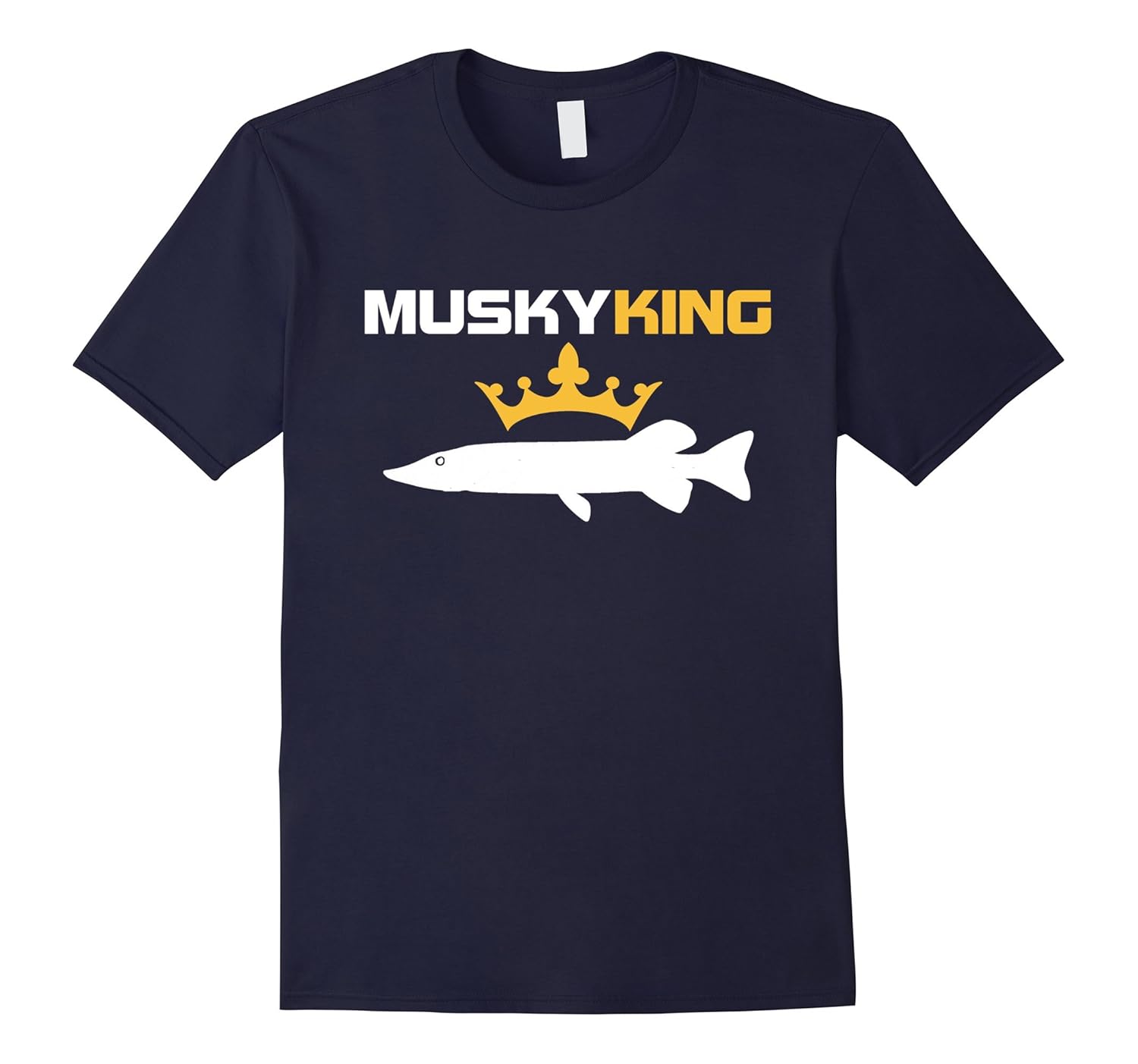 Musky King - Funny Fishing T Shirt-ANZ