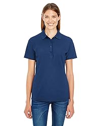 HN LADS X-TEMP PIQUE SS SHIRT,Navy,XX-Large