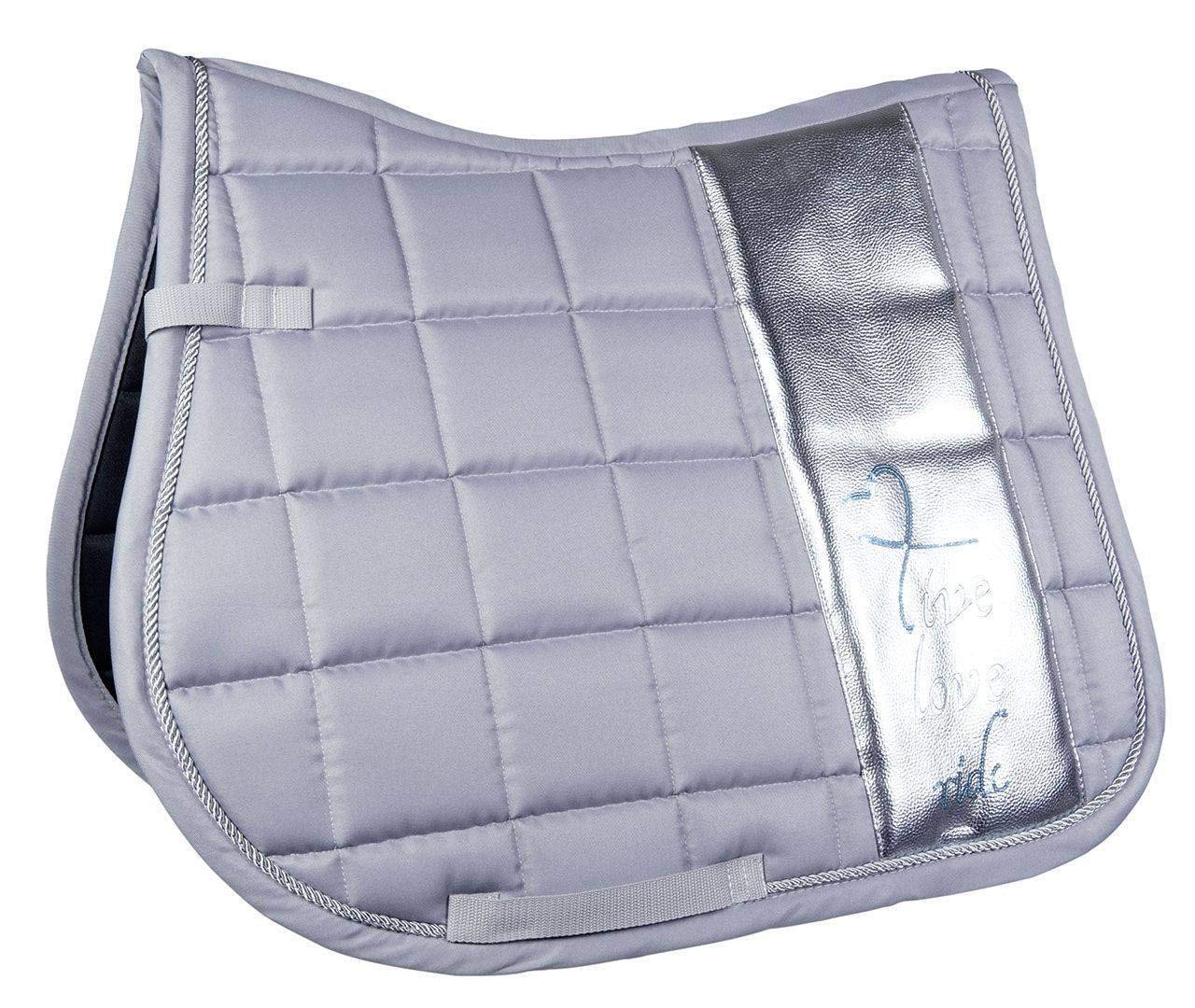 Hkm Hkm 4057052305184 Saddle Cloth -Metallic-9500 Grey Dress