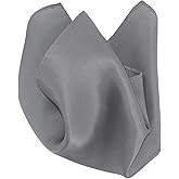 Vesuvio Napoli Solid Color Hankerchief Pocket Square Hanky Men's Handkerchiefs