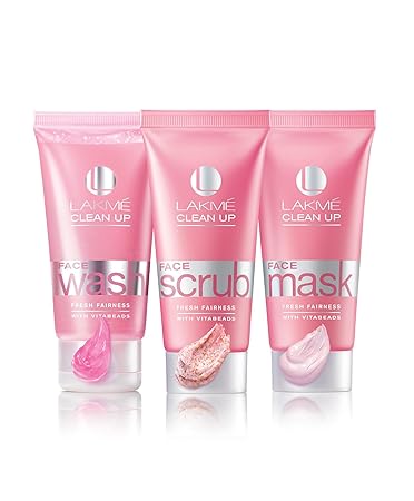 Download Lakme Clean Up Face Wash Scrub Mask Facial Scrub PSD Mockup Templates